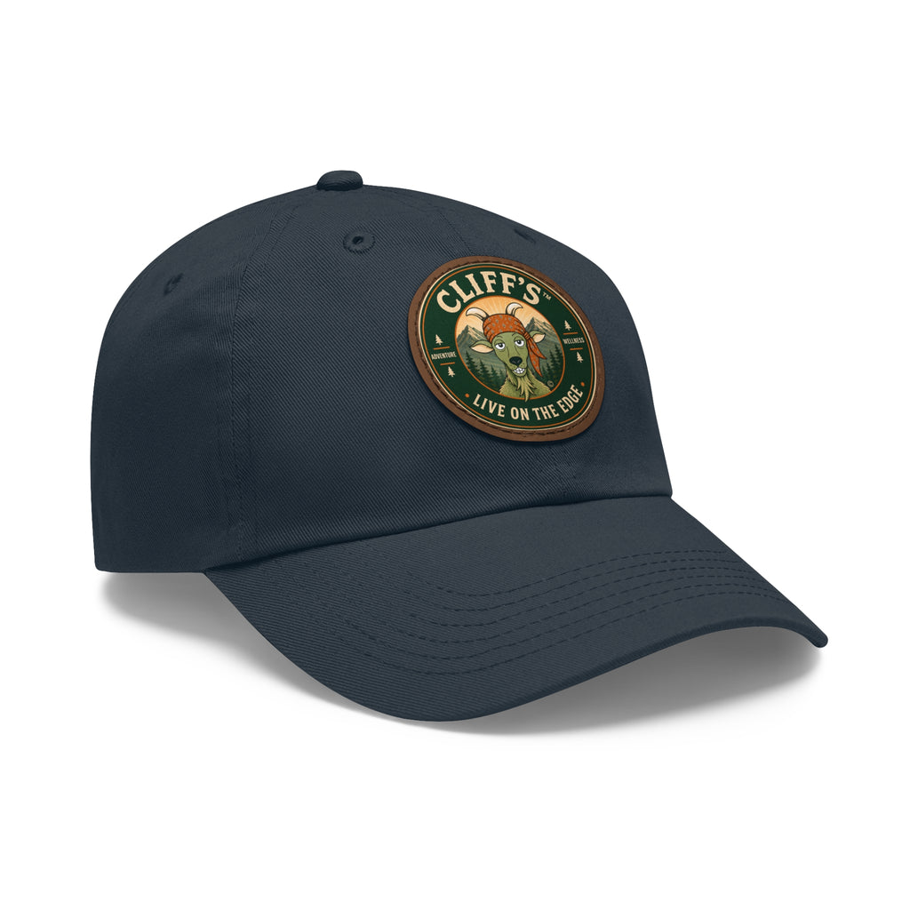 Cliff’s Live on the Edge Leather Patch Baseball Cap