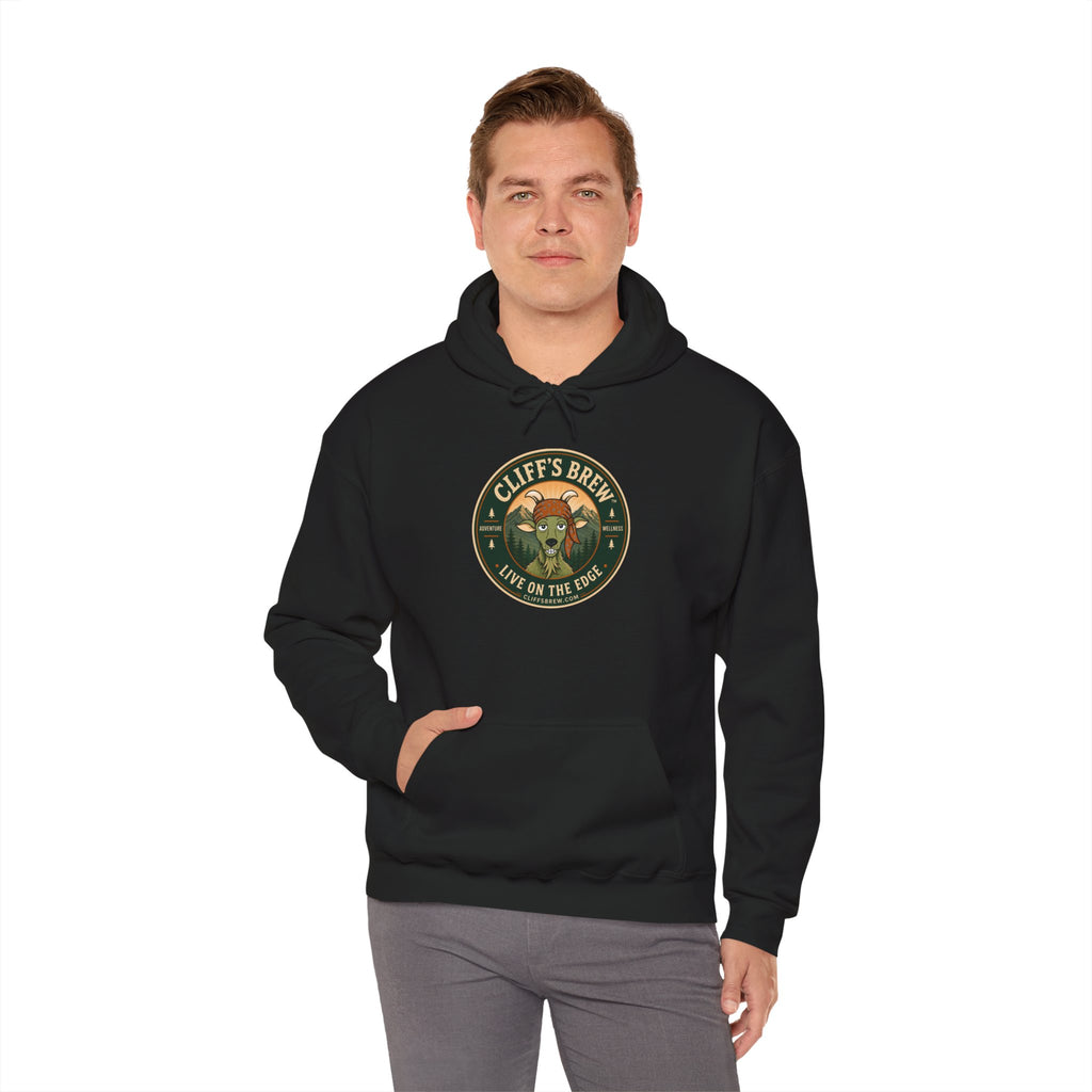 Cliff's™ Live on the Edge Logo Hooded Sweatshirt