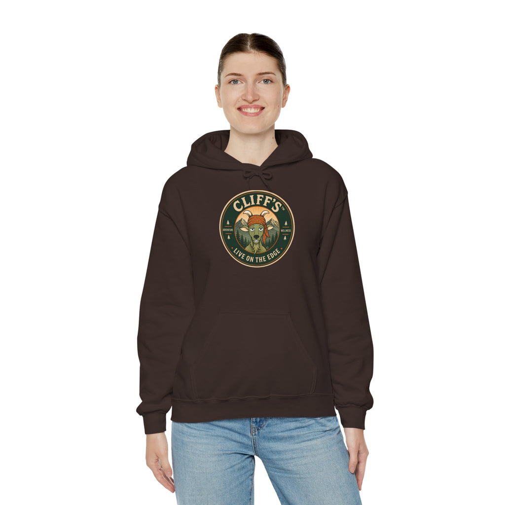 Cliff's™ Live on the Edge Logo Hooded Sweatshirt