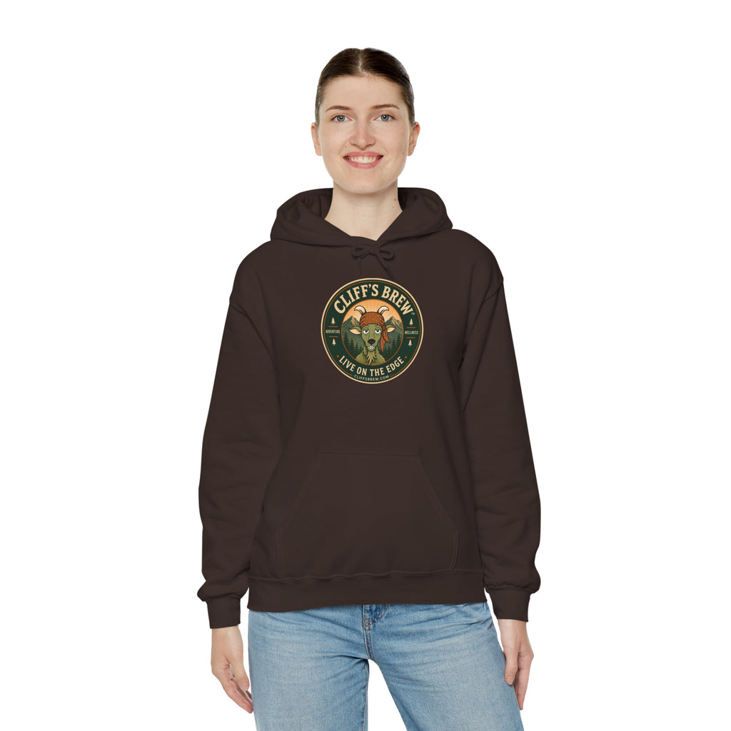Cliff's™ Live on the Edge Logo Hooded Sweatshirt