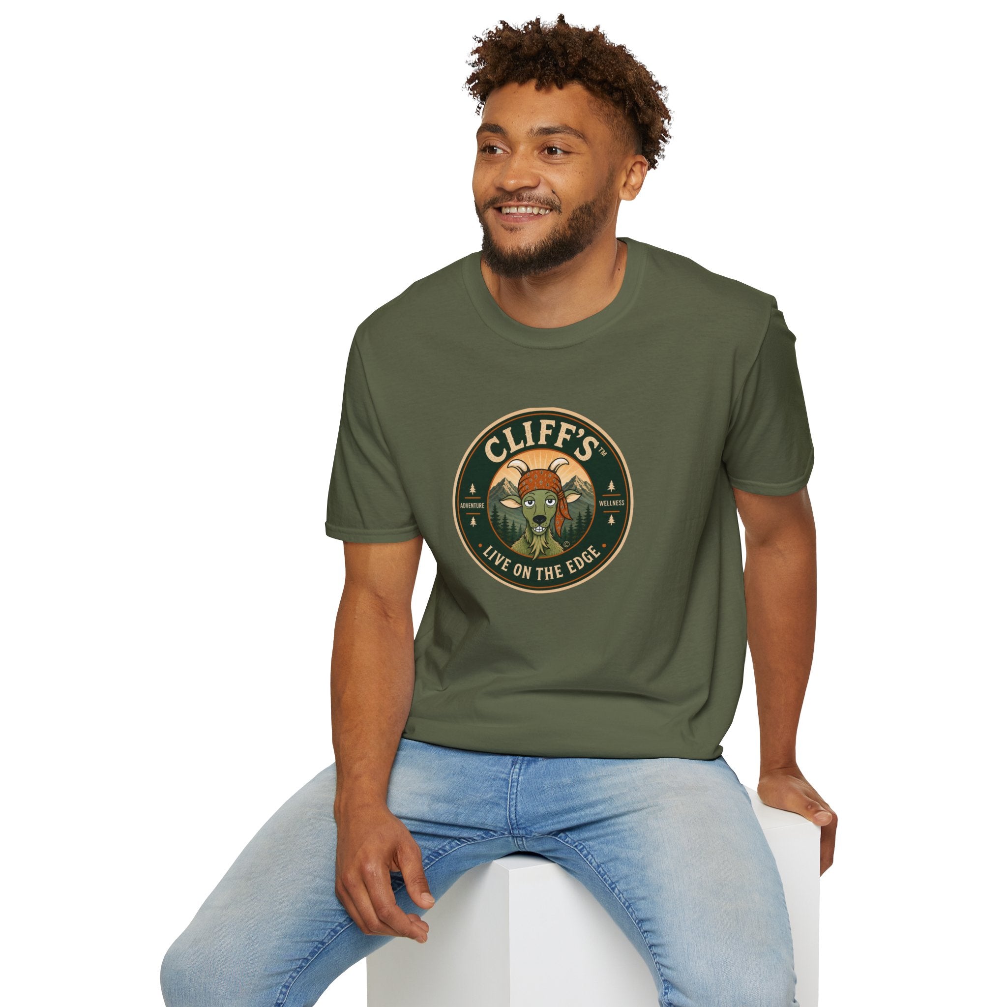 Cliff's™ "Live on the Edge" Classic Logo T-Shirt