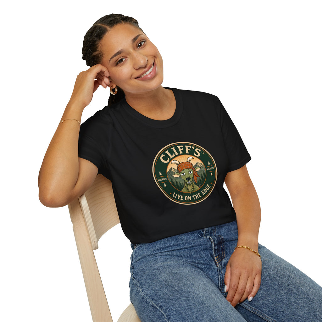 Cliff's™ "Live on the Edge" Classic Logo T-Shirt