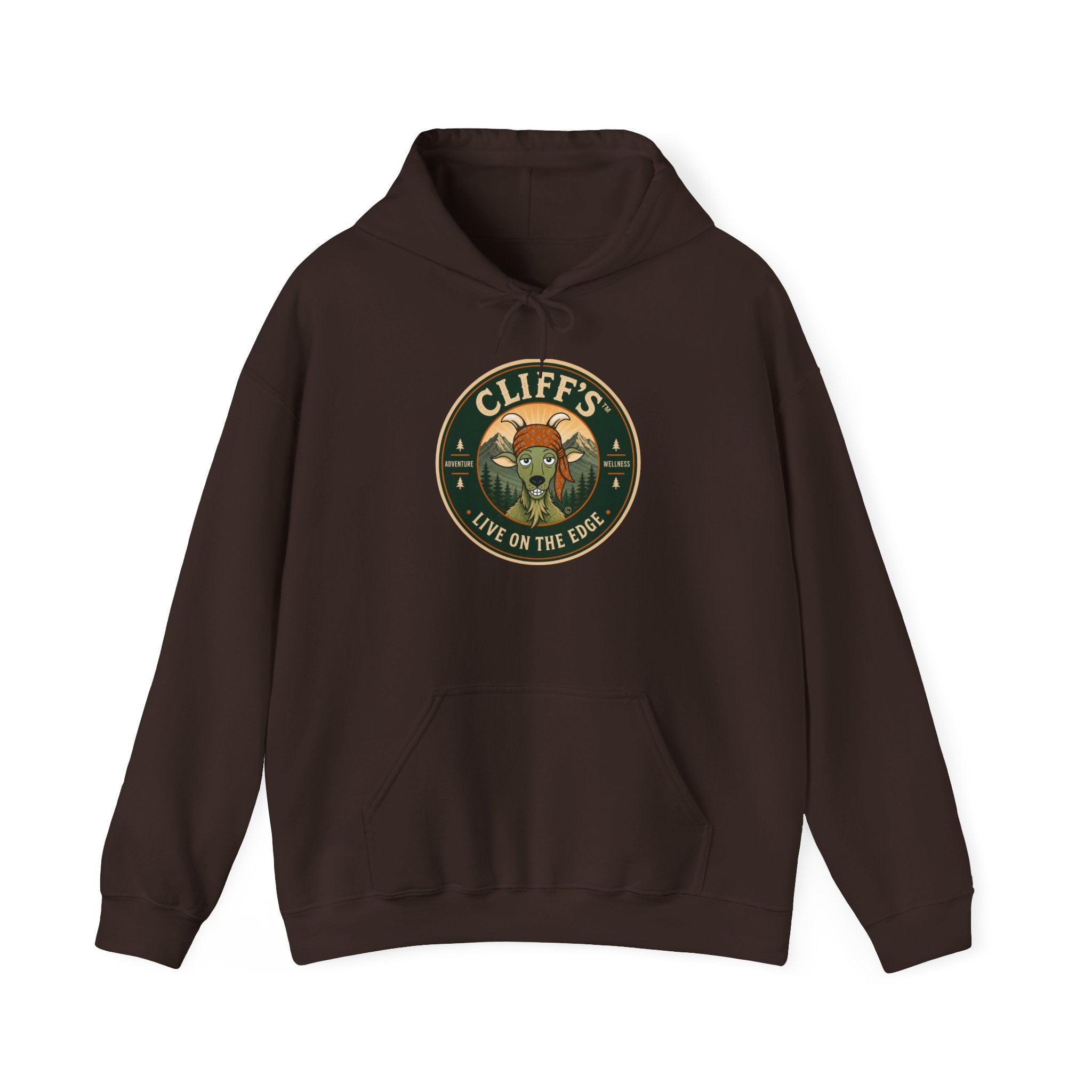 Cliff's™ Live on the Edge Logo Hooded Sweatshirt