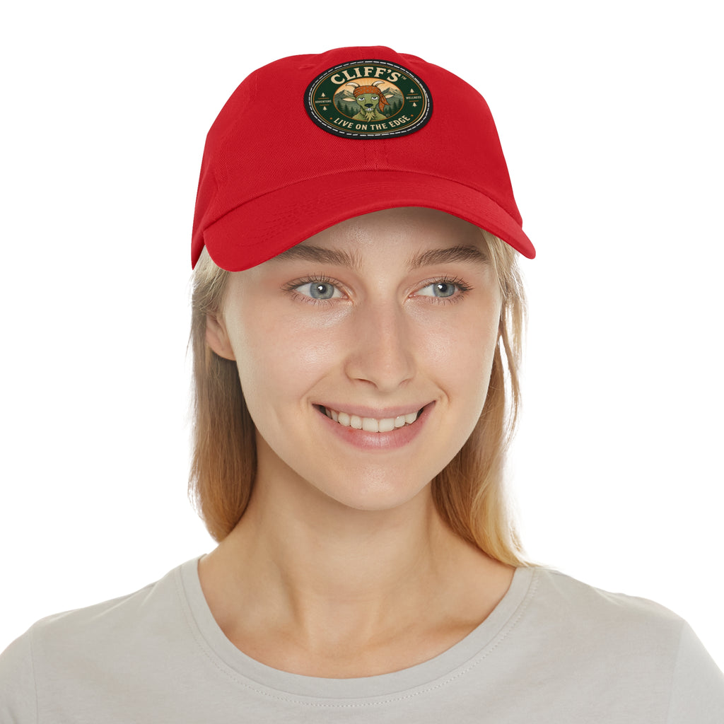 Cliff’s Live on the Edge Leather Patch Baseball Cap