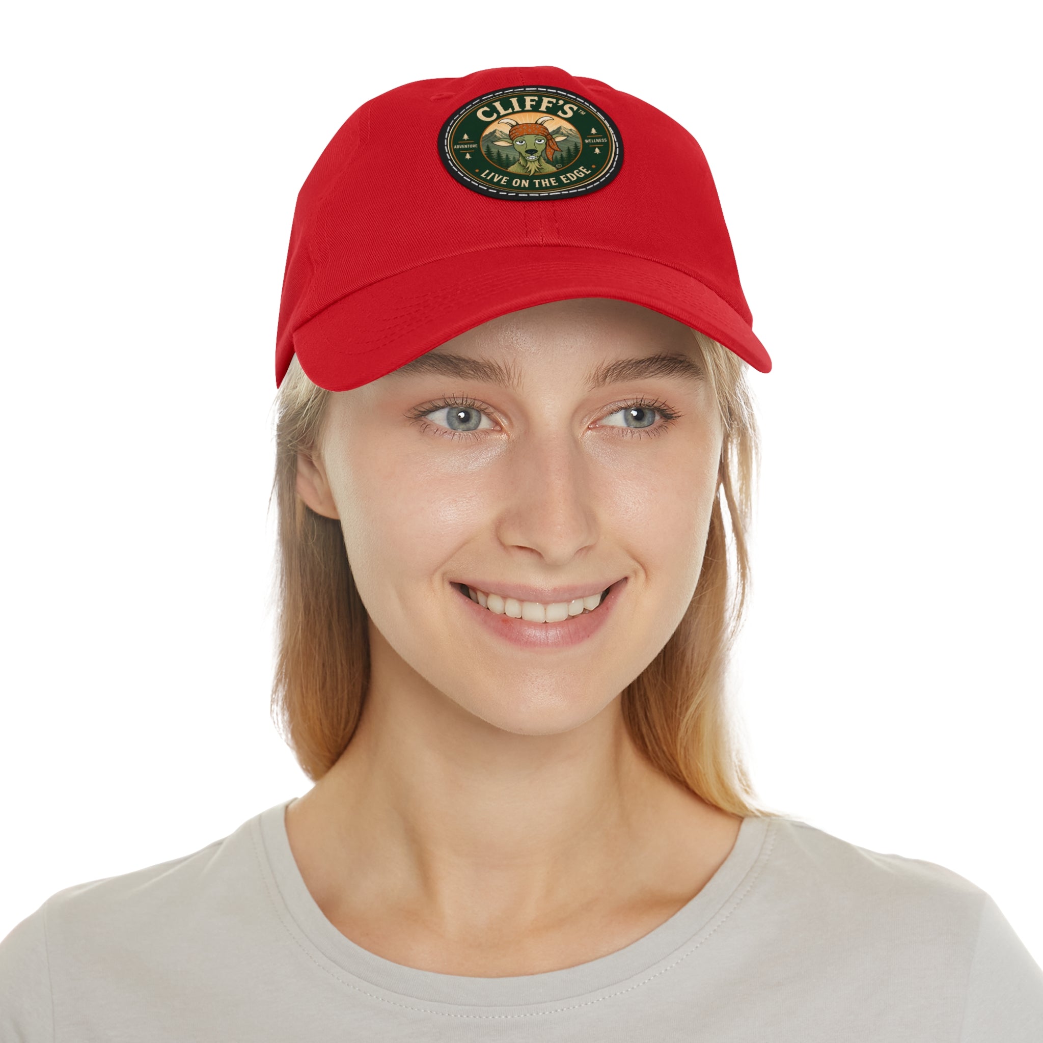 Cliff’s Live on the Edge Leather Patch Baseball Cap