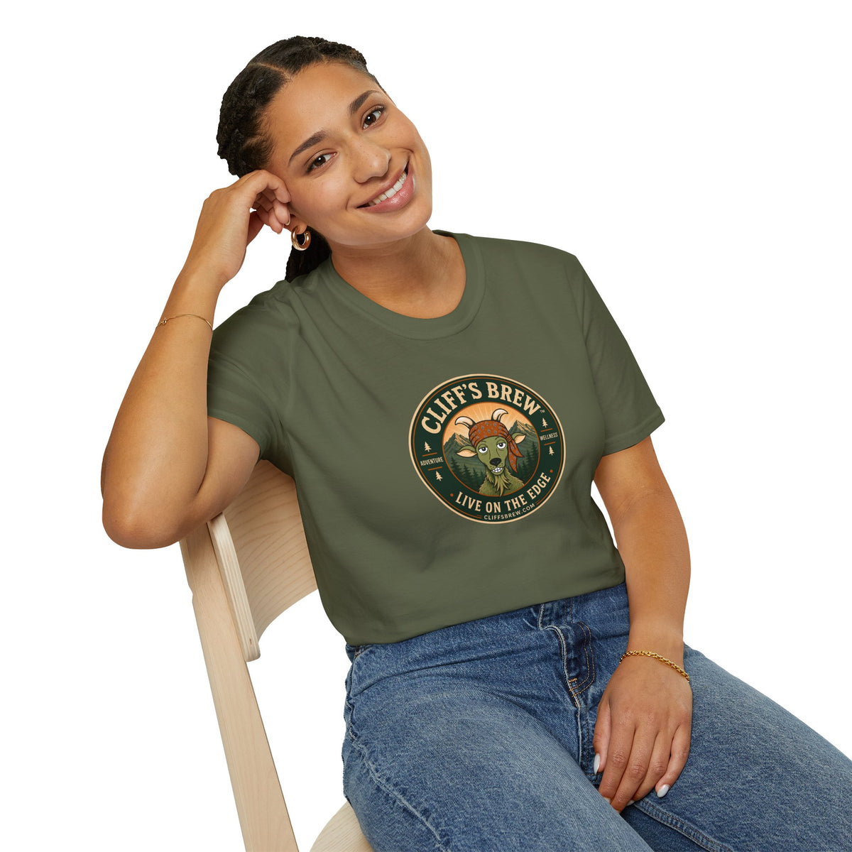 Cliff's™ "Live on the Edge" Classic Logo T-Shirt