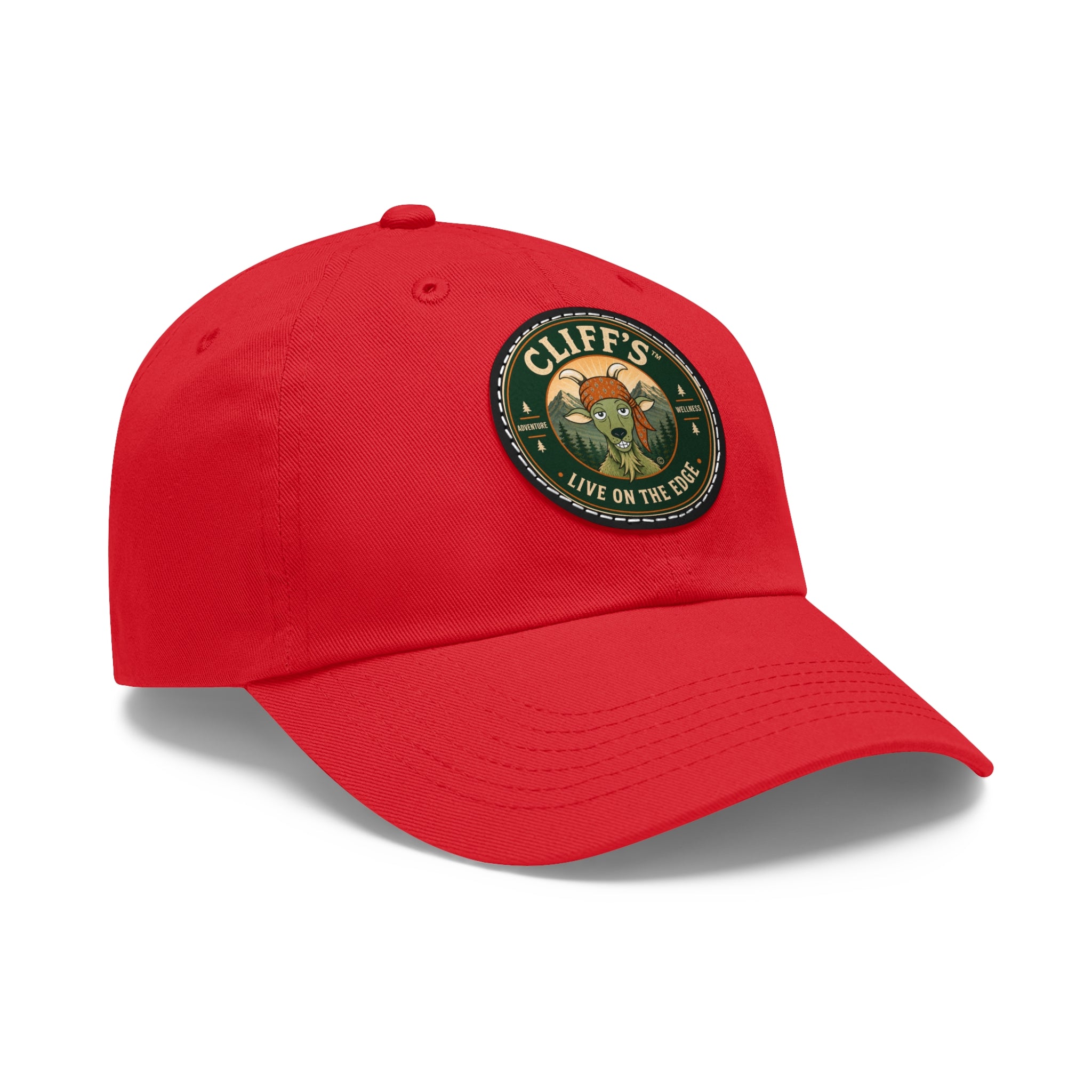 Cliff’s Live on the Edge Leather Patch Baseball Cap