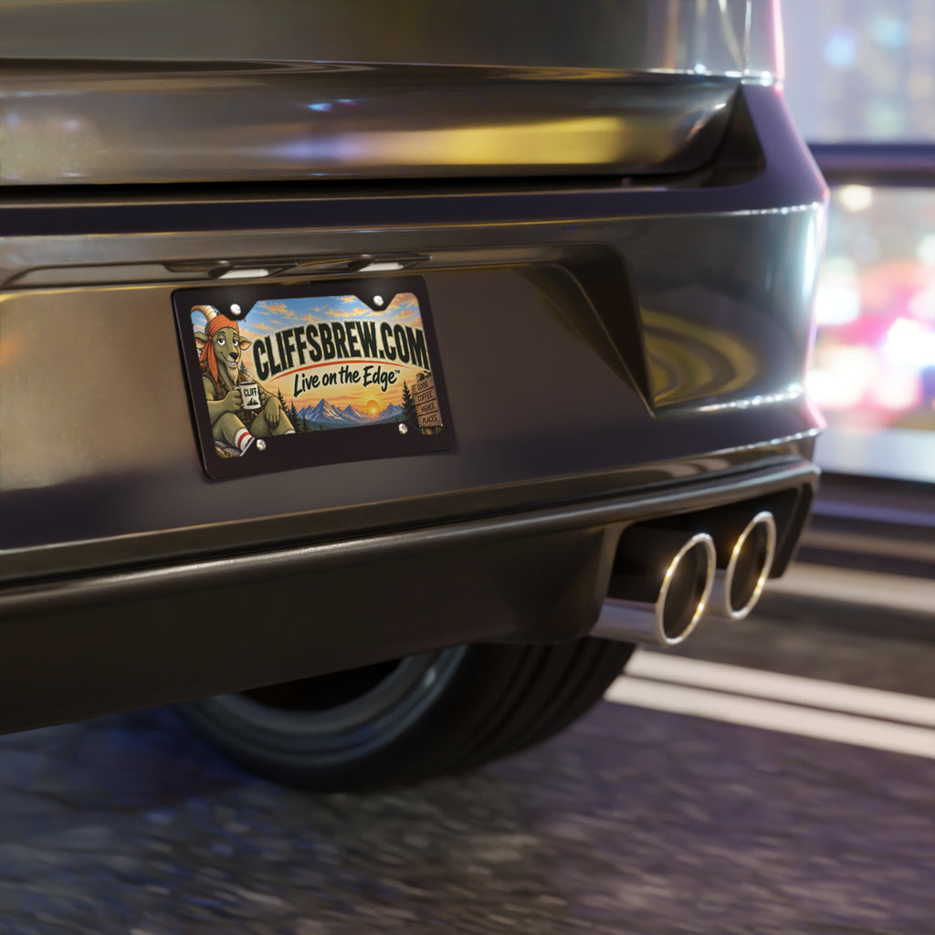 Cliff'sBrew Vanity Plate, License Plate