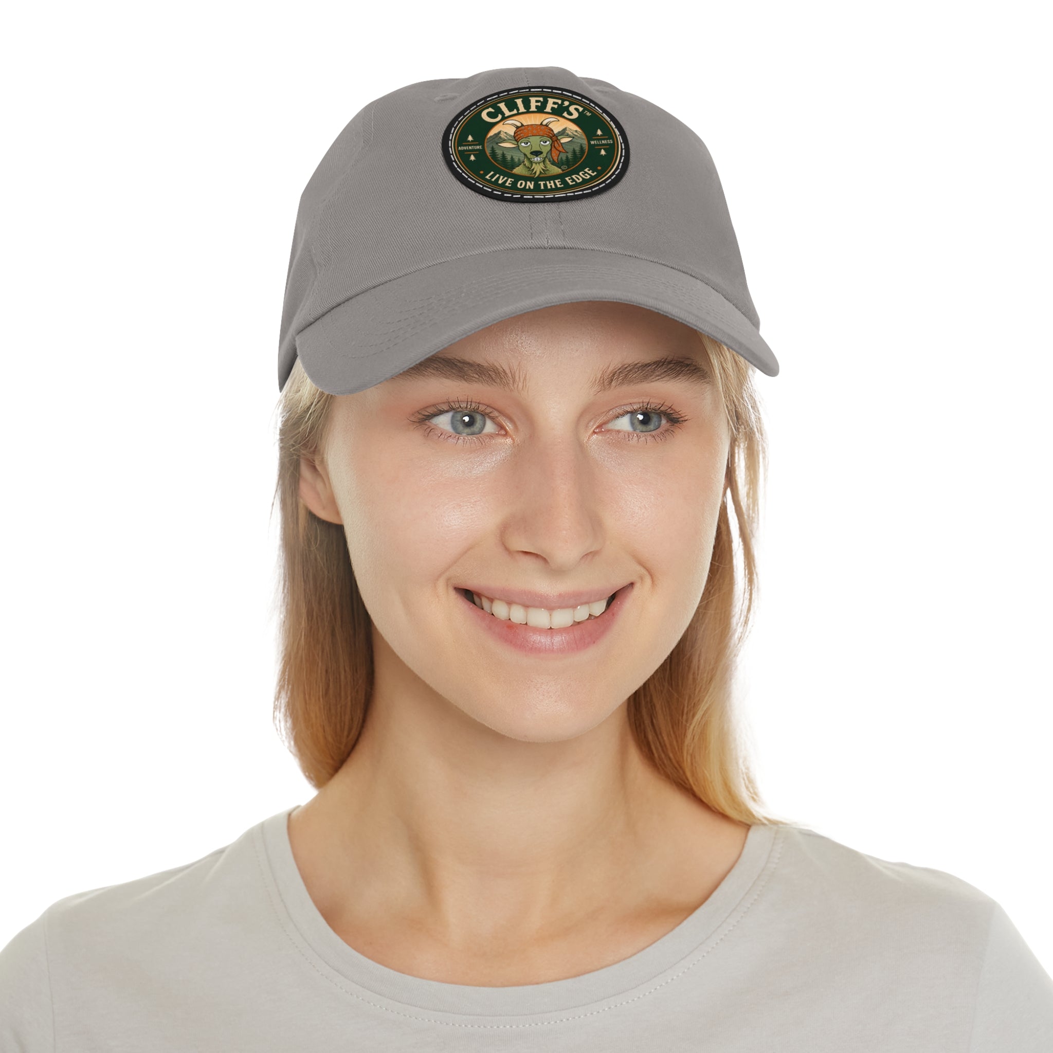 Cliff’s Live on the Edge Leather Patch Baseball Cap