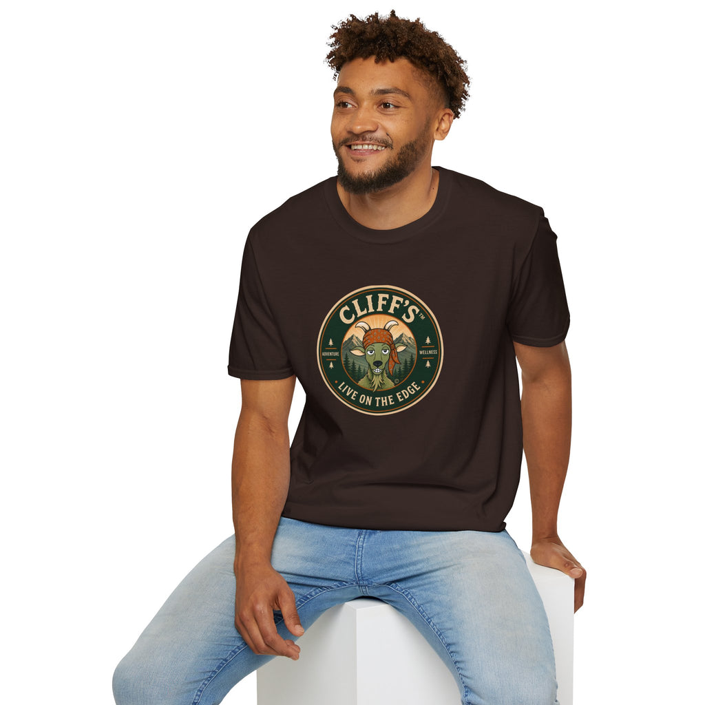 Cliff's™ "Live on the Edge" Classic Logo T-Shirt
