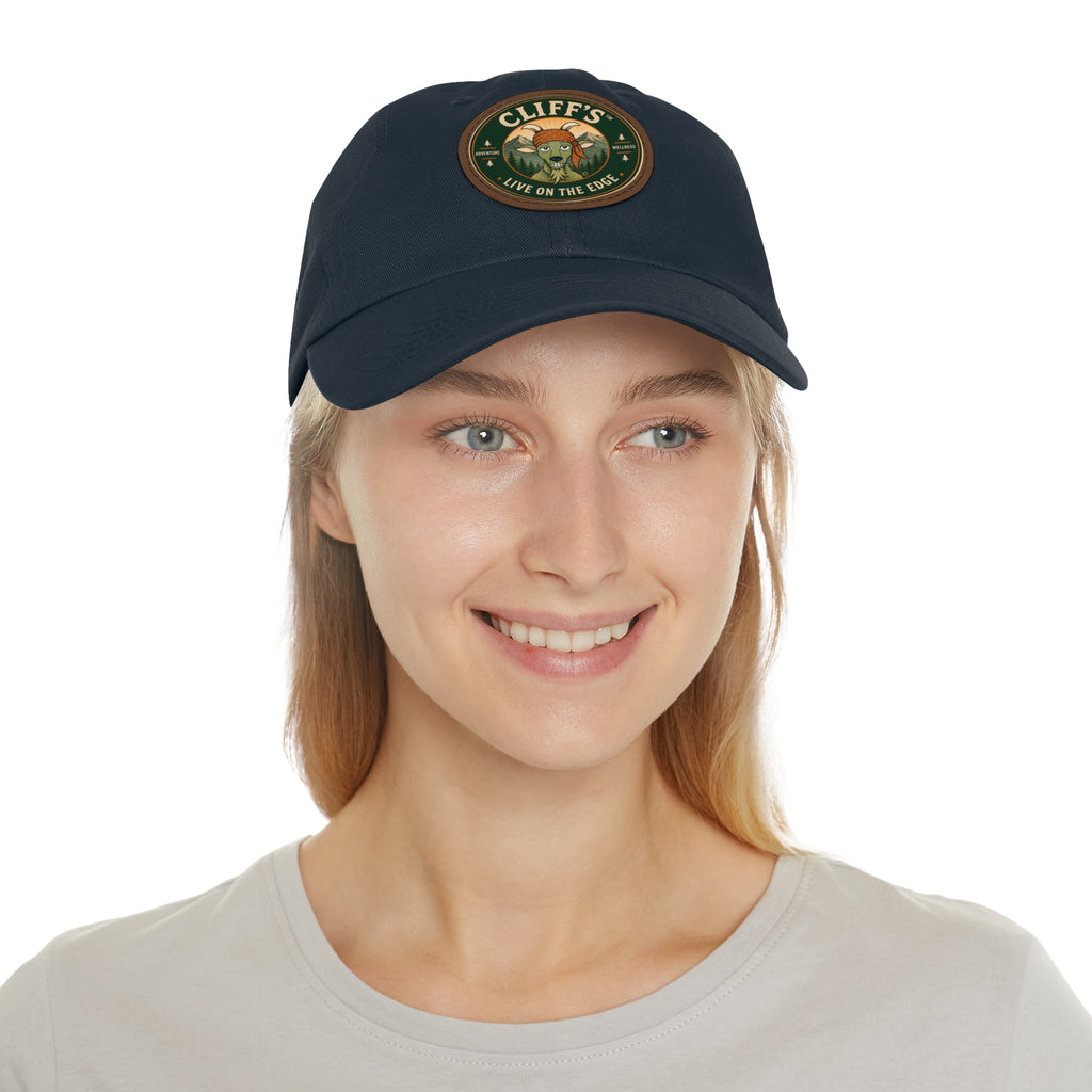 Cliff’s Live on the Edge Leather Patch Baseball Cap