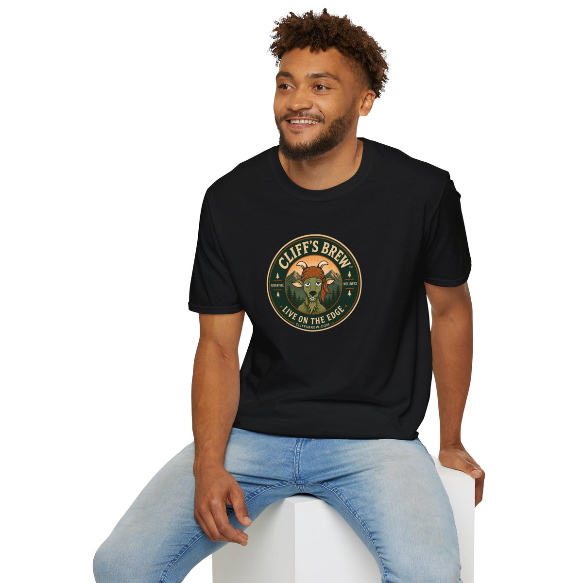 Cliff's™ "Live on the Edge" Classic Logo T-Shirt
