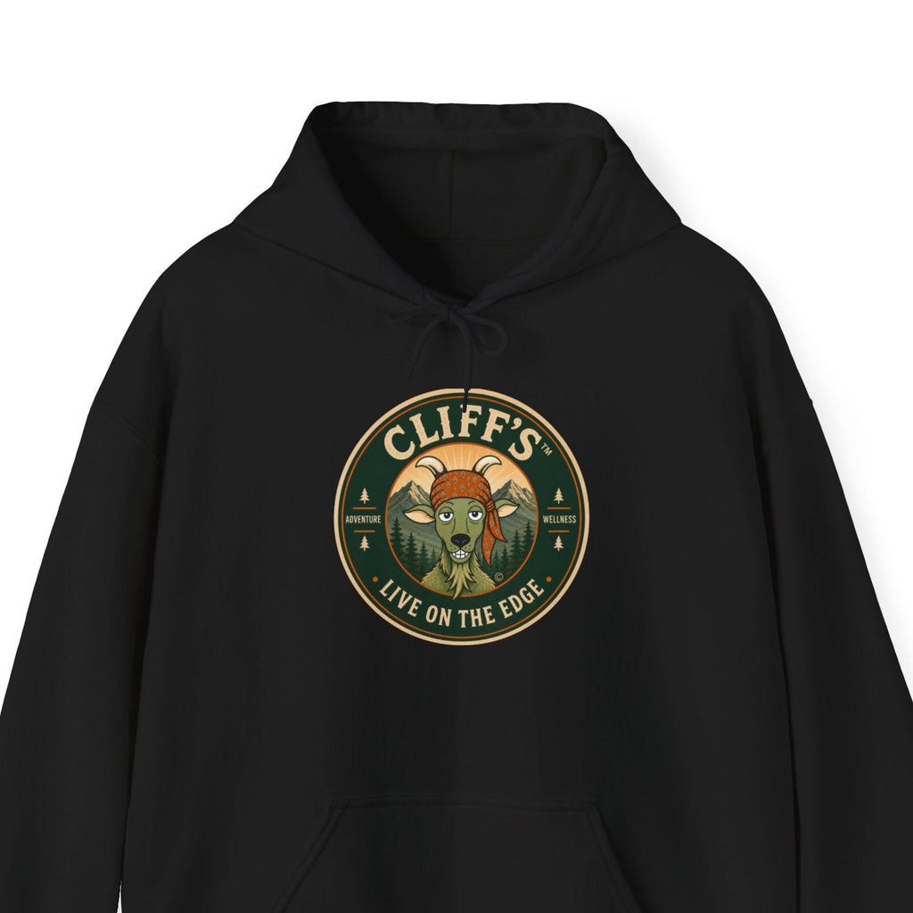 Cliff's™ Live on the Edge Logo Hooded Sweatshirt