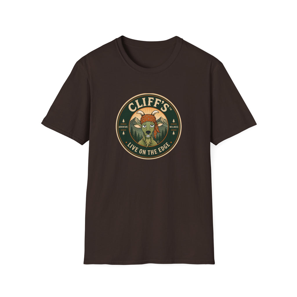 Cliff's™ "Live on the Edge" Classic Logo T-Shirt