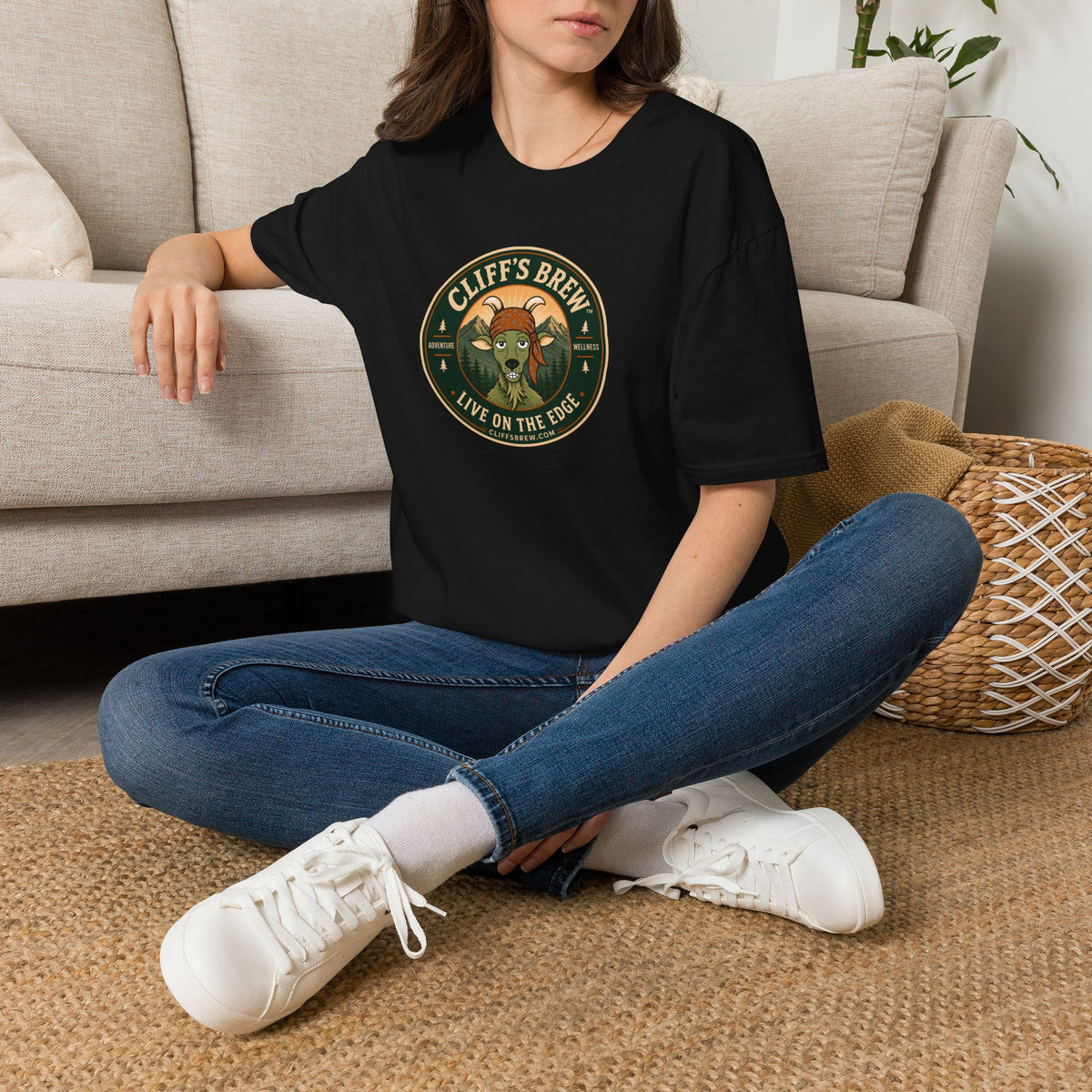 Cliff's™ "Live on the Edge" Classic Logo T-Shirt