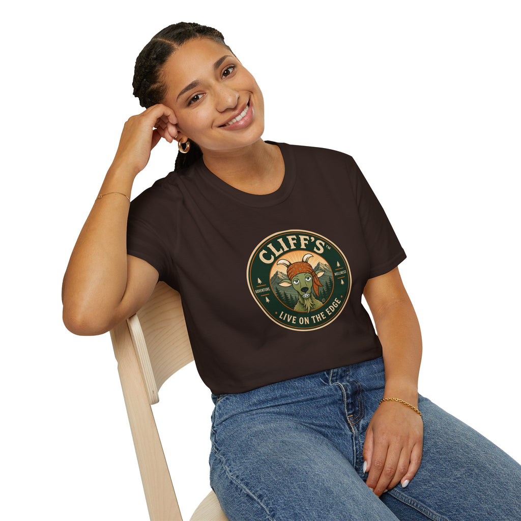 Cliff's™ "Live on the Edge" Classic Logo T-Shirt