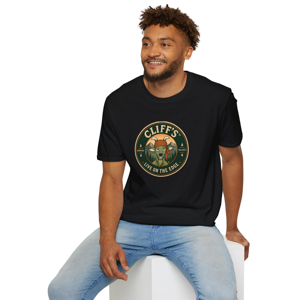 Cliff's™ "Live on the Edge" Classic Logo T-Shirt