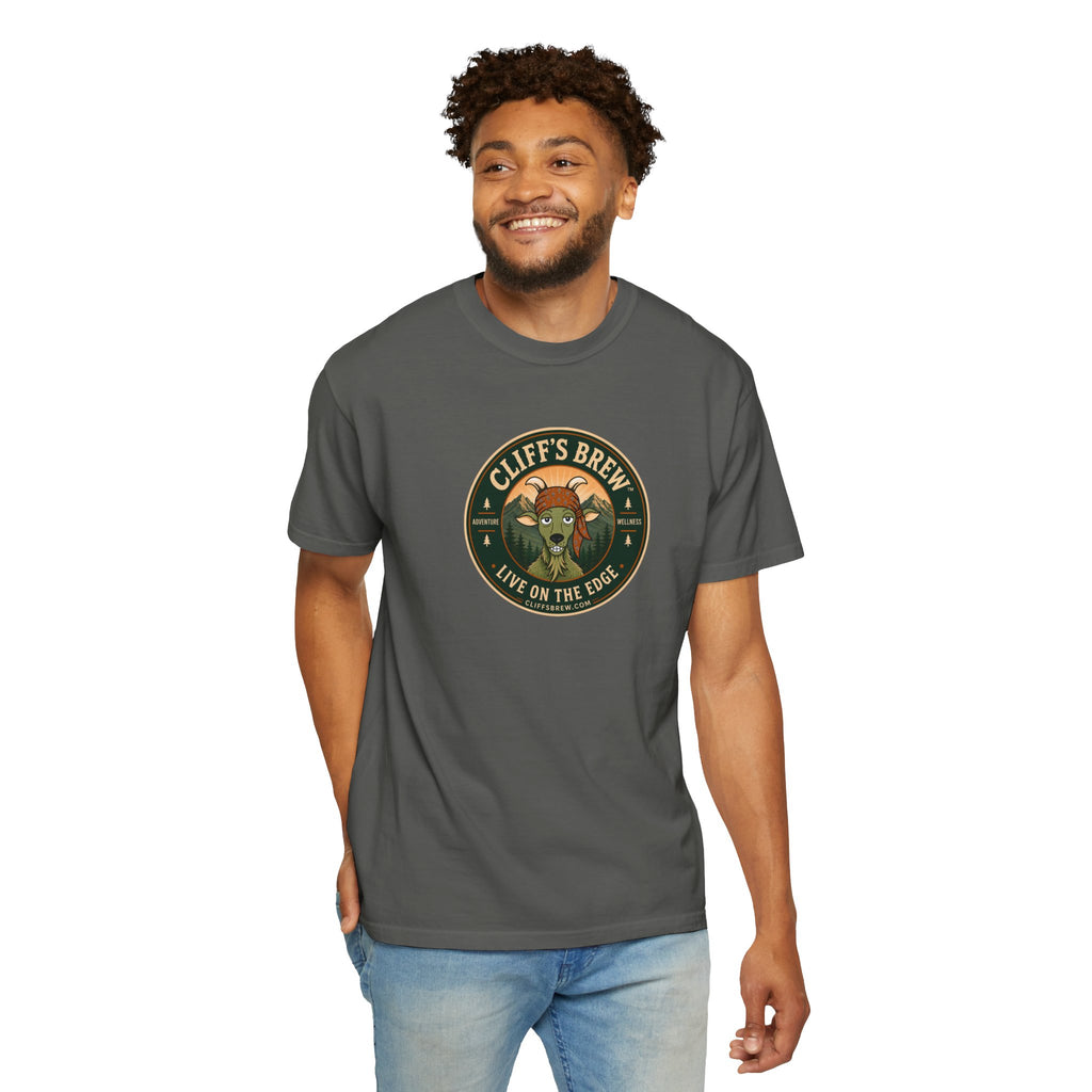 Cliff's™ Live on the Edge Logo T-Shirt | Heavyweight Premium Tee