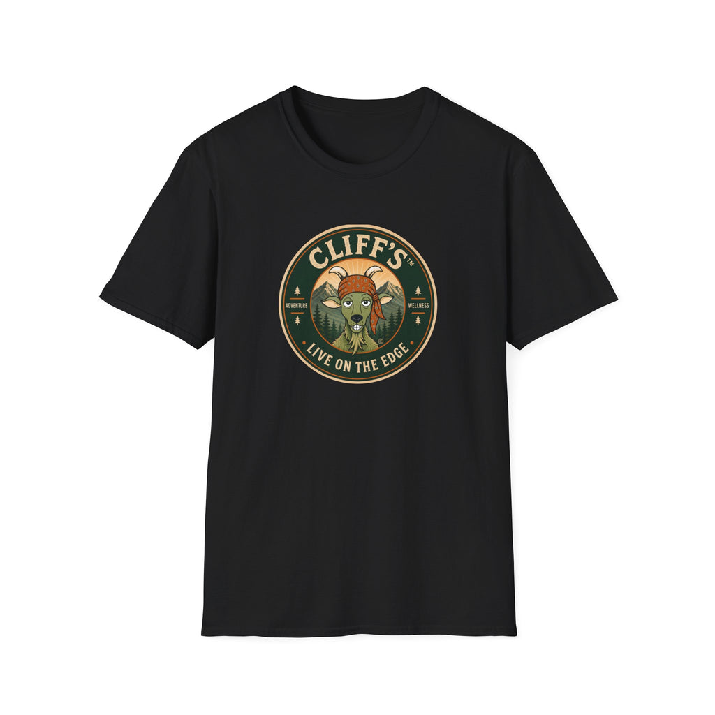 Cliff's™ "Live on the Edge" Classic Logo T-Shirt
