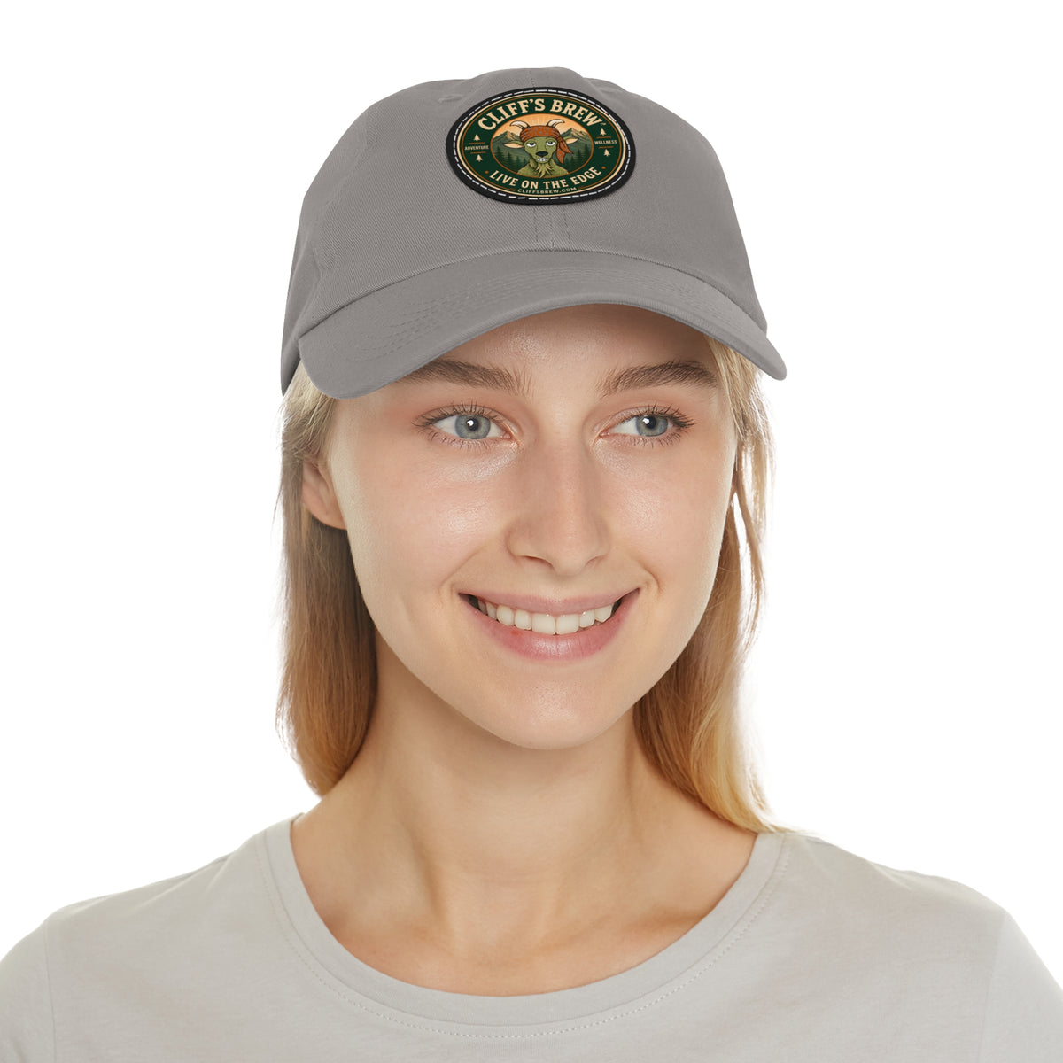 Cliff’s Live on the Edge Leather Patch Baseball Cap
