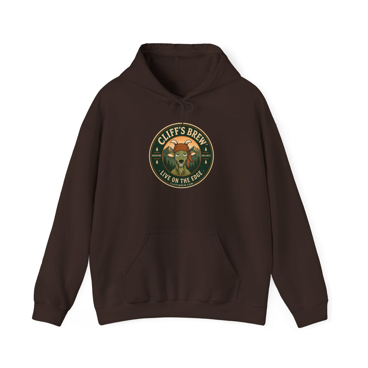 Cliff's™ Live on the Edge Logo Hooded Sweatshirt