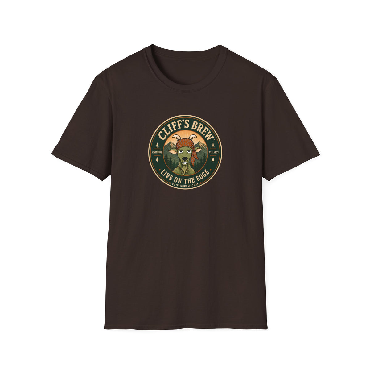 Cliff's™ "Live on the Edge" Classic Logo T-Shirt