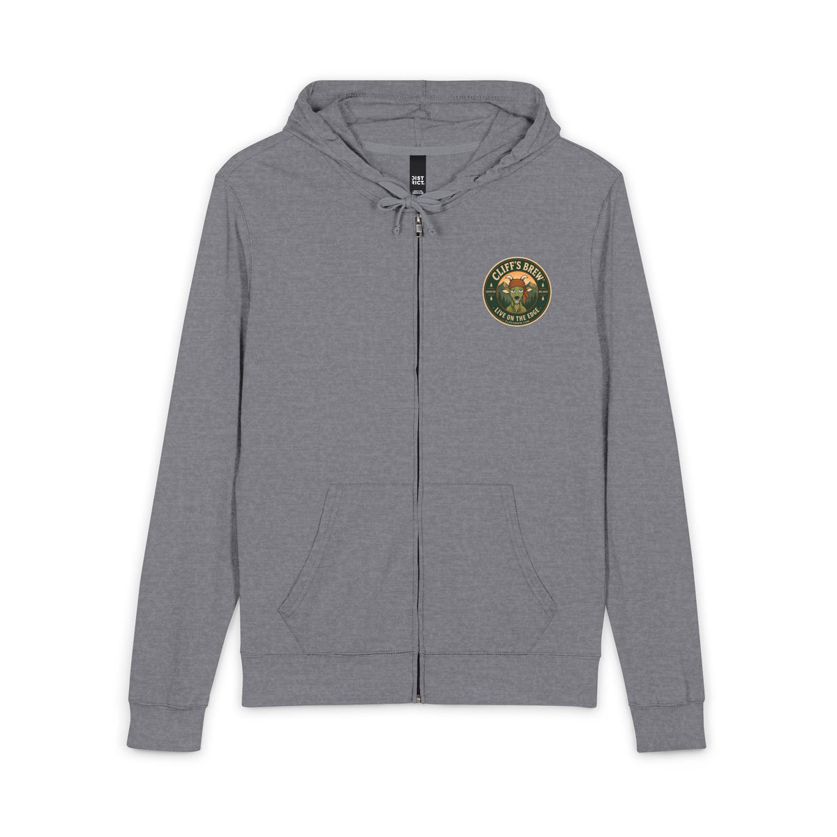 Cliff's™ Live on the Edge Lightweight Full-Zip Hoodie