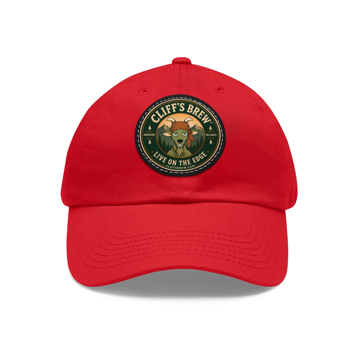 Cliff’s Live on the Edge Leather Patch Baseball Cap