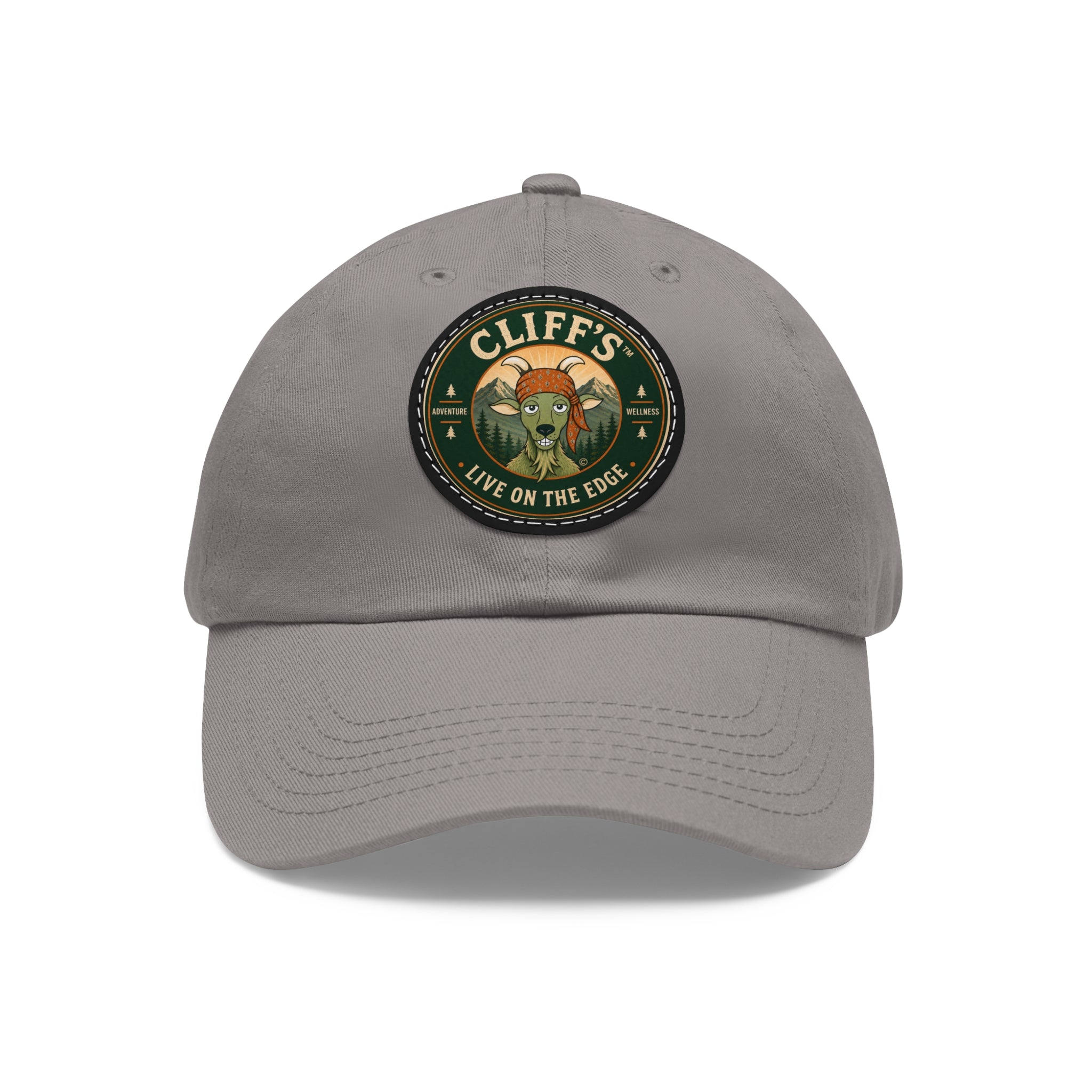 Cliff’s Live on the Edge Leather Patch Baseball Cap
