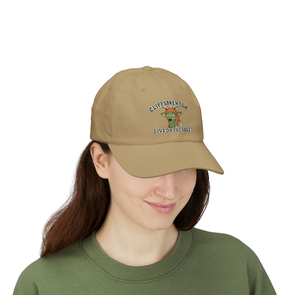 Cliff's Brew™ "Live on the Edge" Embroidered Cotton Cap