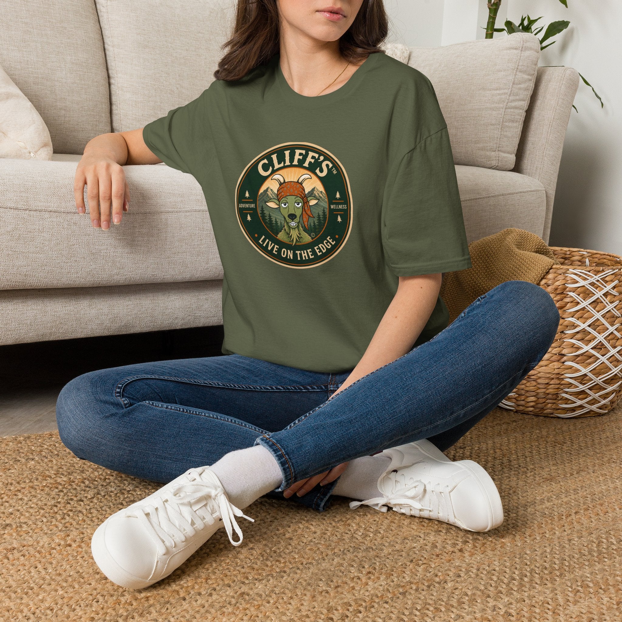 Cliff's™ "Live on the Edge" Classic Logo T-Shirt