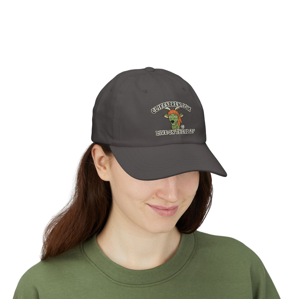 Cliff's Brew™ "Live on the Edge" Embroidered Cotton Cap