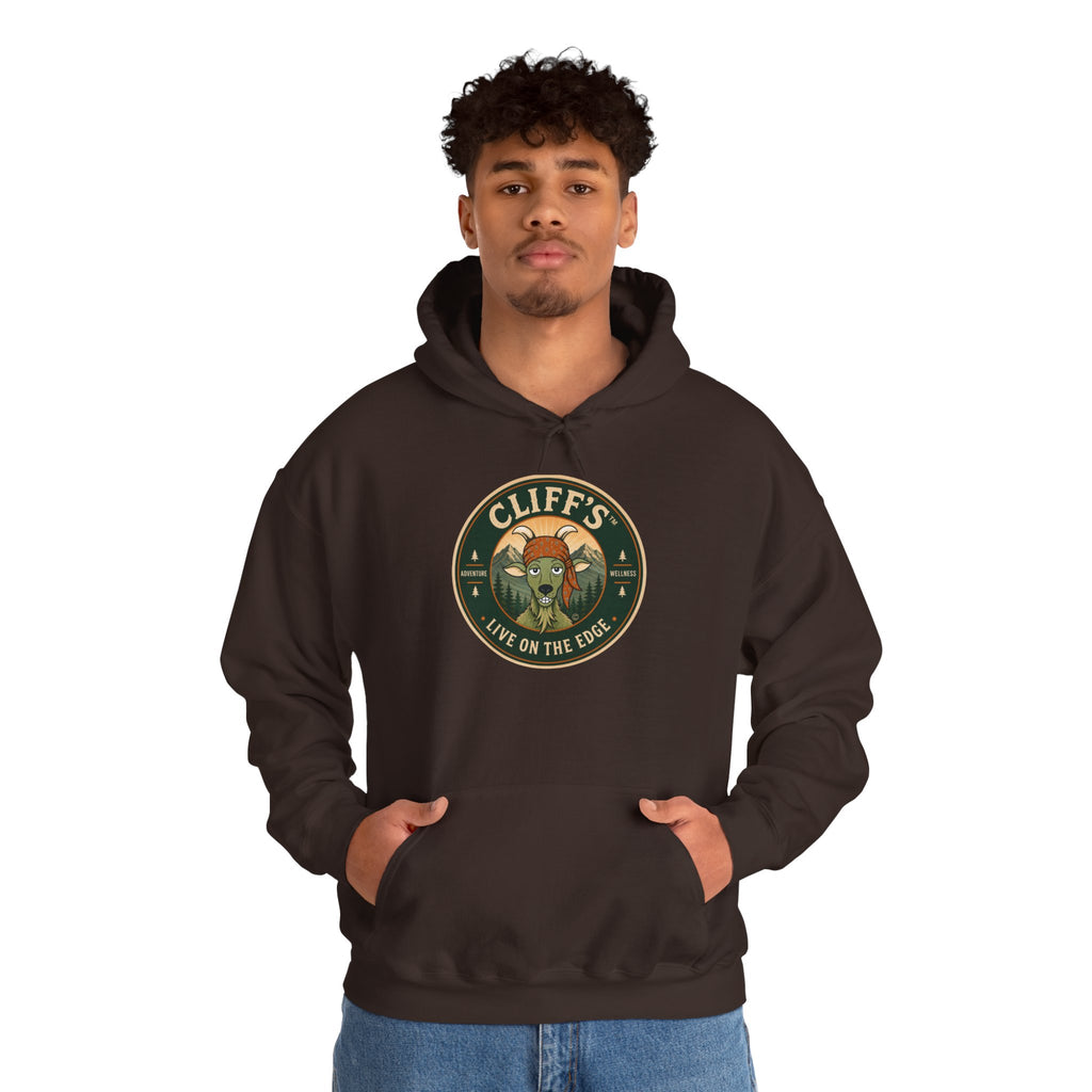 Cliff's™ Live on the Edge Logo Hooded Sweatshirt
