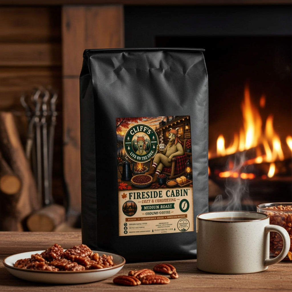 Cliff's Fireside Cabin™ Ground Coffee
