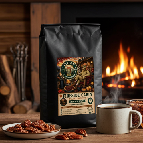 Cliff's Fireside Cabin™ Ground Coffee