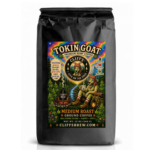Cliff's Tokin' Goat™ Premium Hemp Coffee