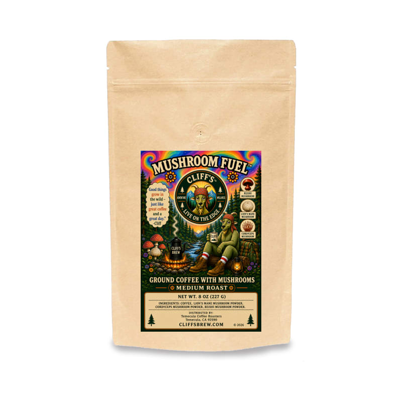 Coffee with Mushrooms Medium Roast