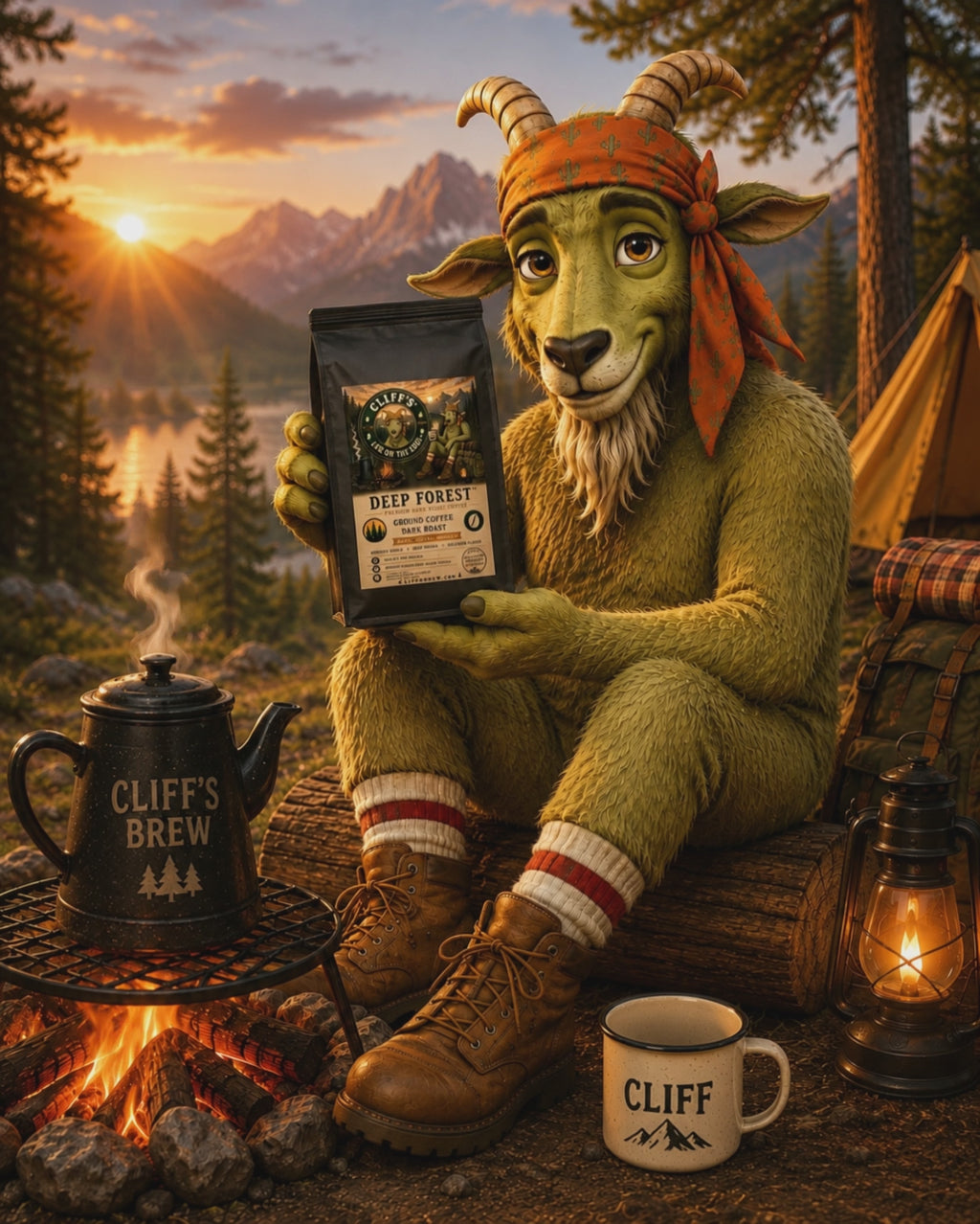 Cliff's™ Deep Forest™ Whole Bean Coffee