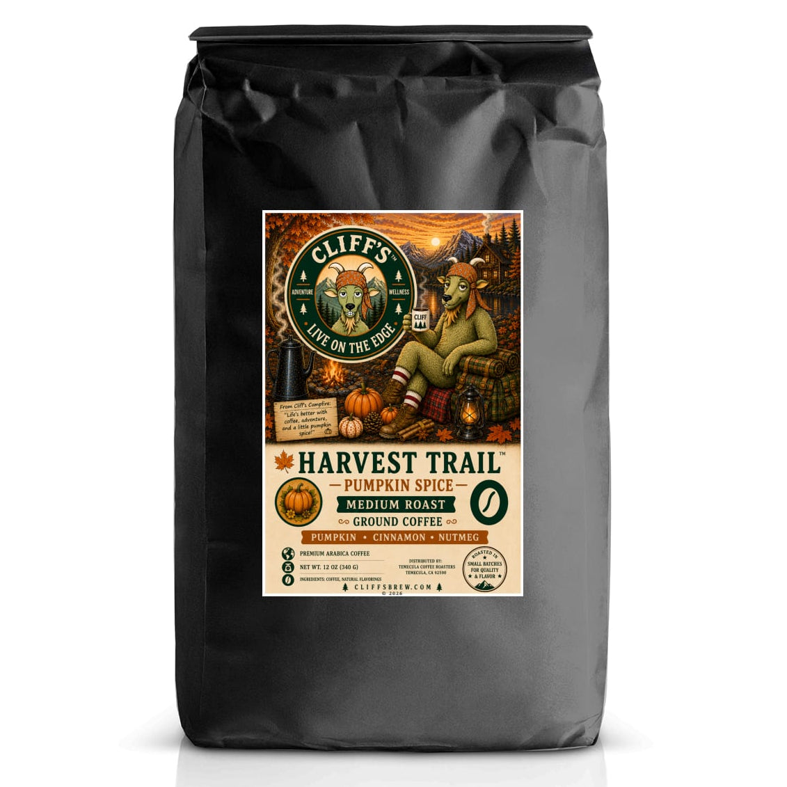 Cliff's™ Harvest Trail™ Pumpkin Spice Ground Coffee