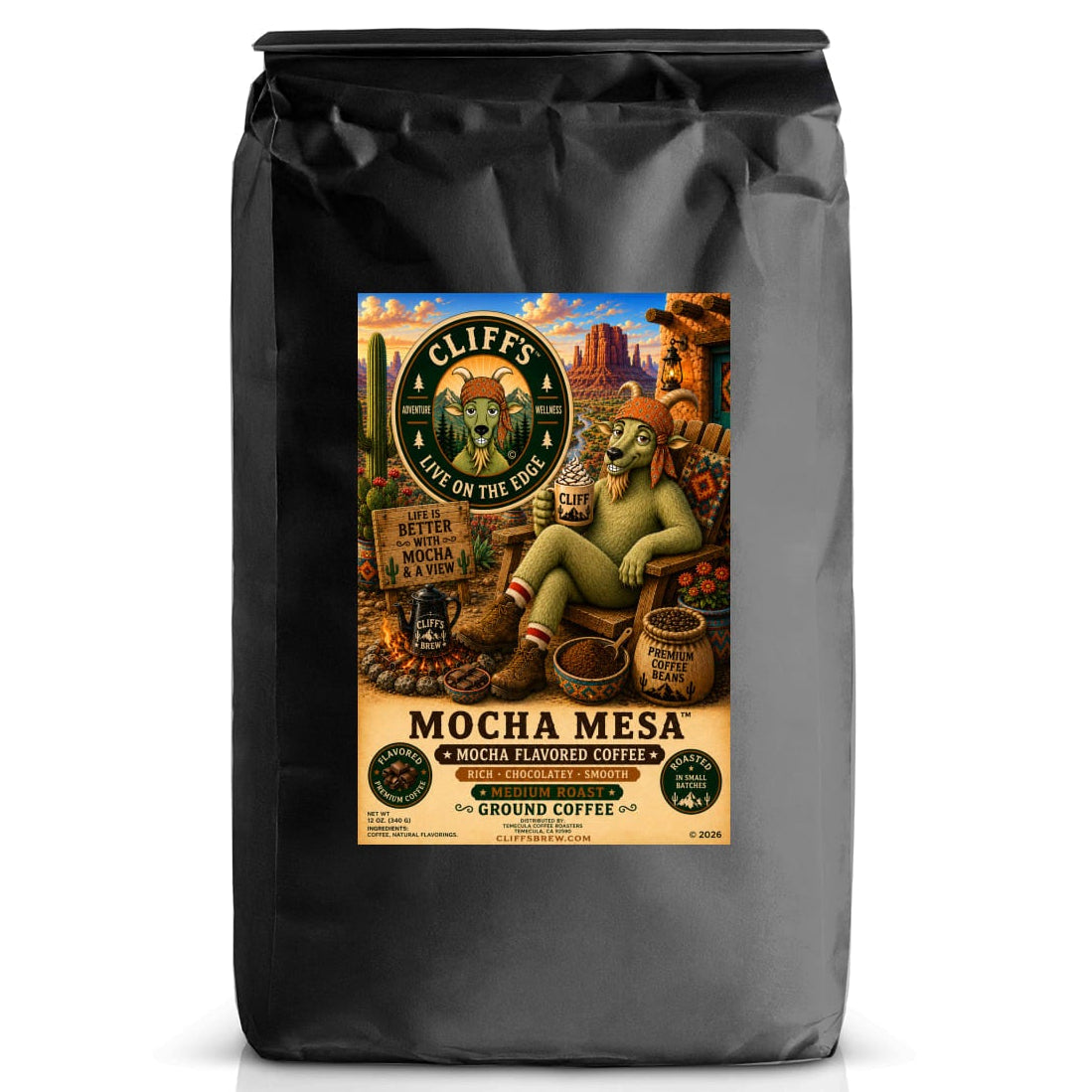 Cliff's™ Mocha Mesa™ Ground Coffee