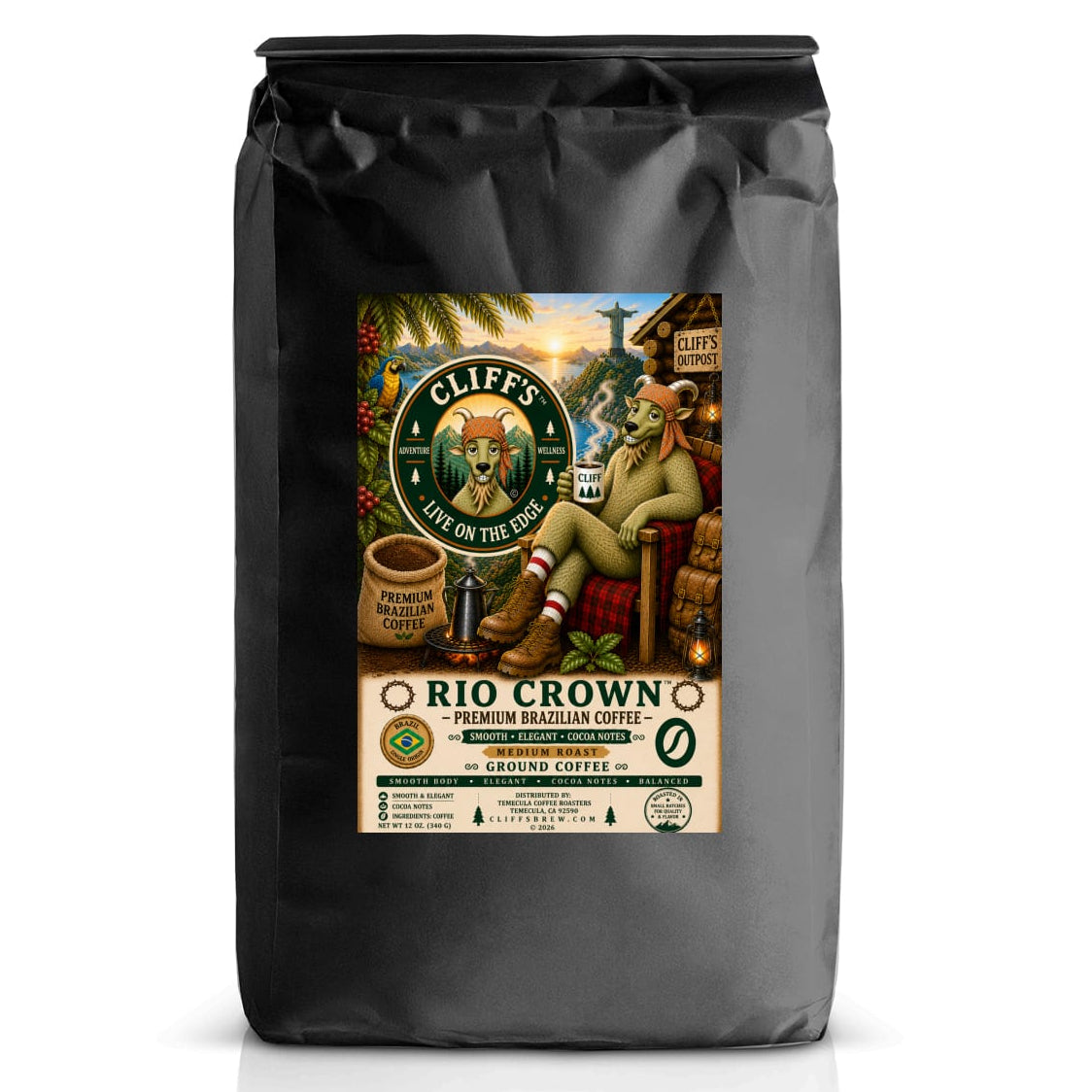 Cliff's Rio Crown™ Ground Coffee