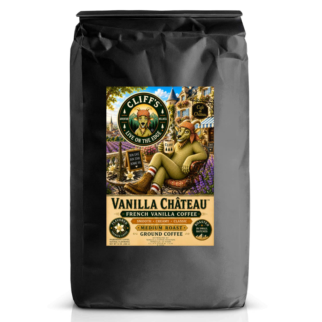 Cliff's™ Vanilla Château™ Ground Coffee