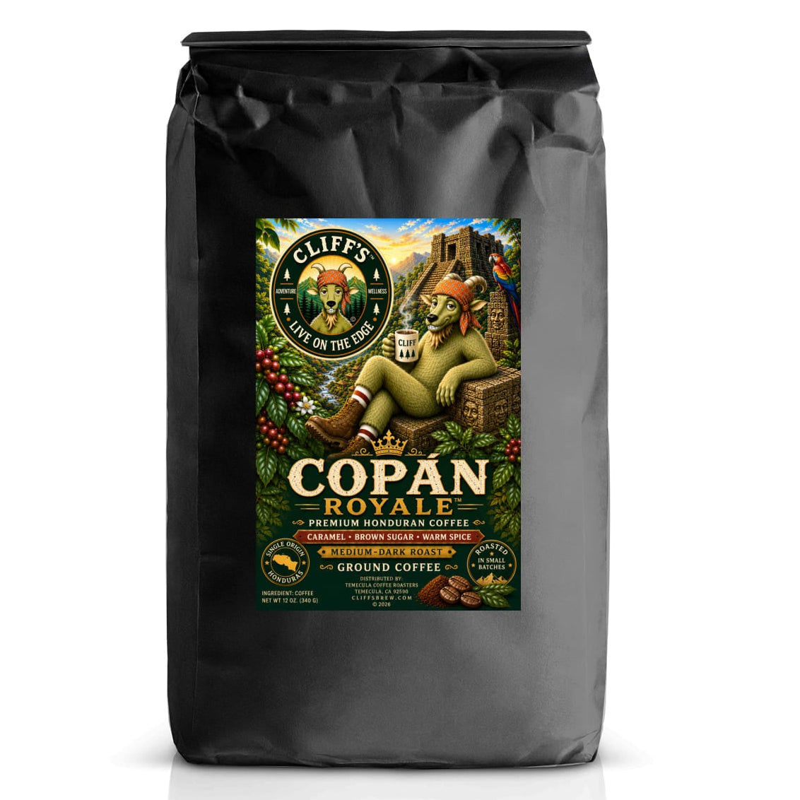 Cliff's™ Copán Royale™ Ground Coffee
